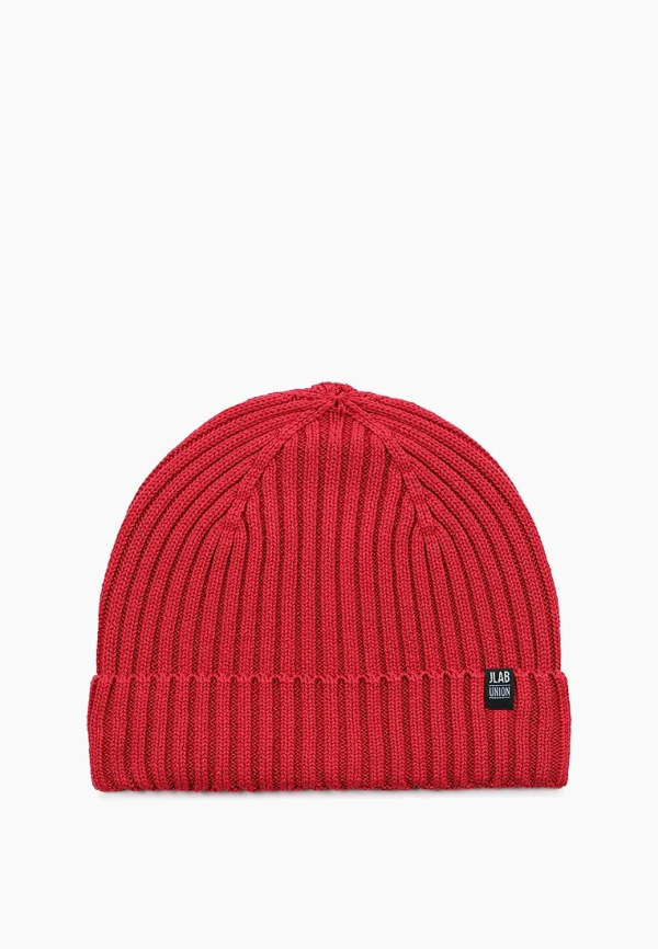 Шапка муж. JLAB SK206 dark red