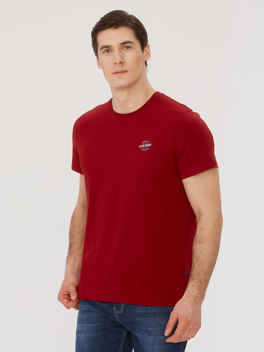 Футболка мужская JLAB R-1-56b bordo