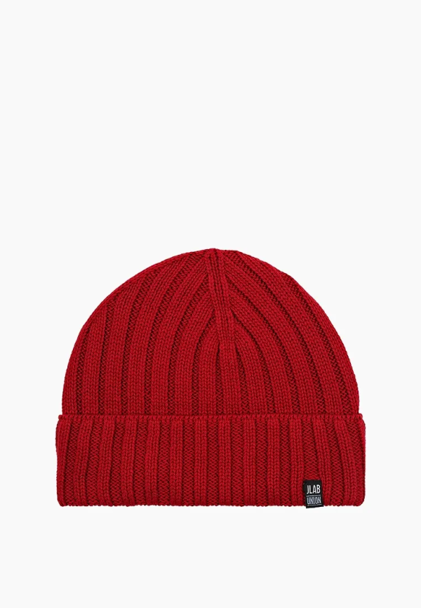 Шапка муж. JLAB SK216 dark red