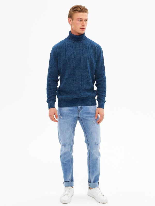 Джемпер муж. JLAB TC2300 blue melange