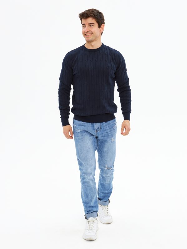 Джемпер муж. JLAB TC2284 navy