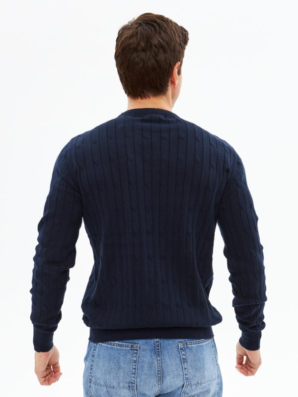 Джемпер муж. JLAB TC2284 navy