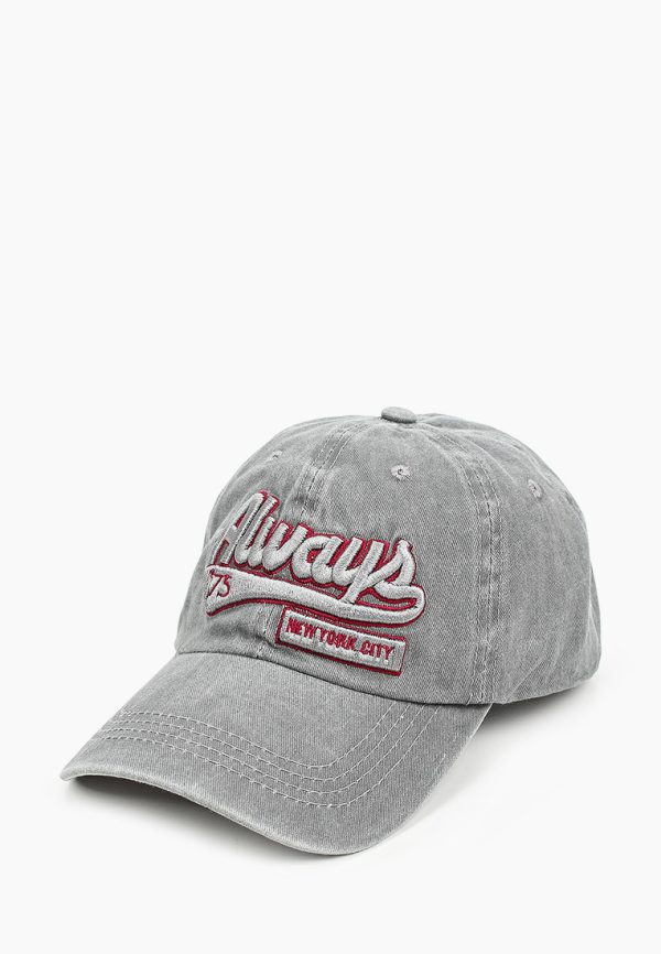 Бейсболка JLAB 21-13 grey