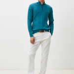 Джемпер муж. JLAB FS4511 blue-green