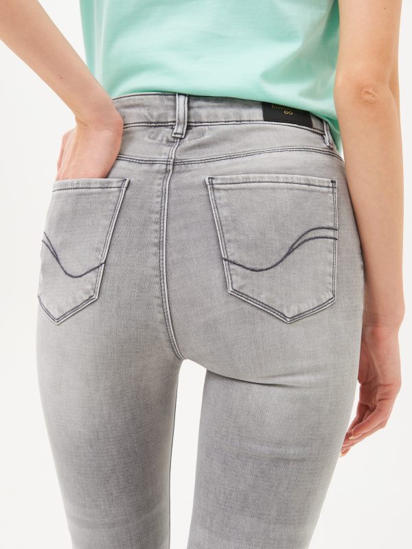 Джинсы жен. HIDDENBRAND WJ-03-3 light grey