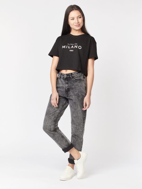 Джинсы жен. JLAB 203-03 black