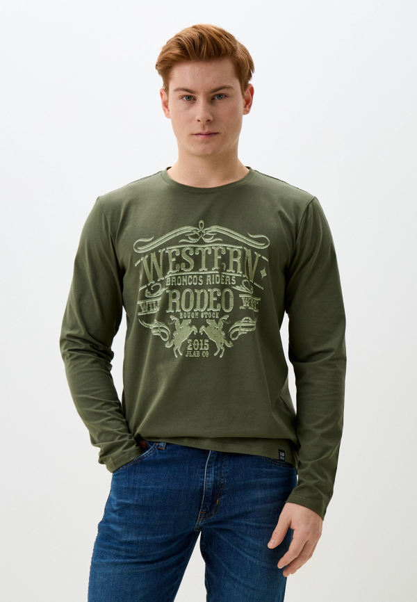 Футболка муж. дл. рук. JLAB RL1-420 khaki