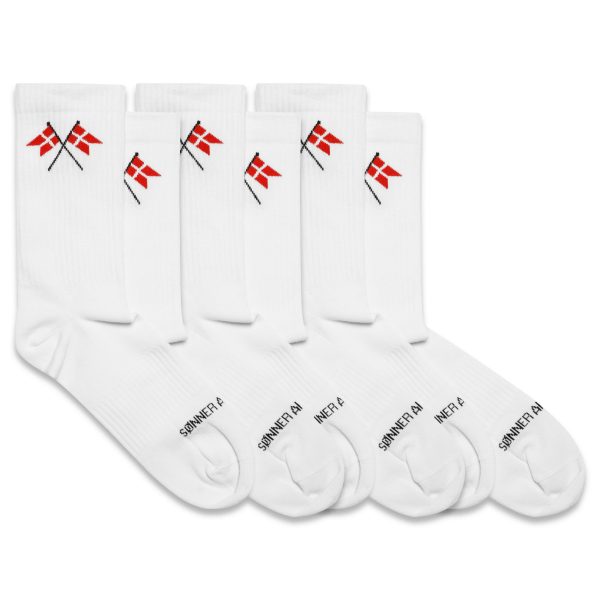 Носки Pack 3 Flag White