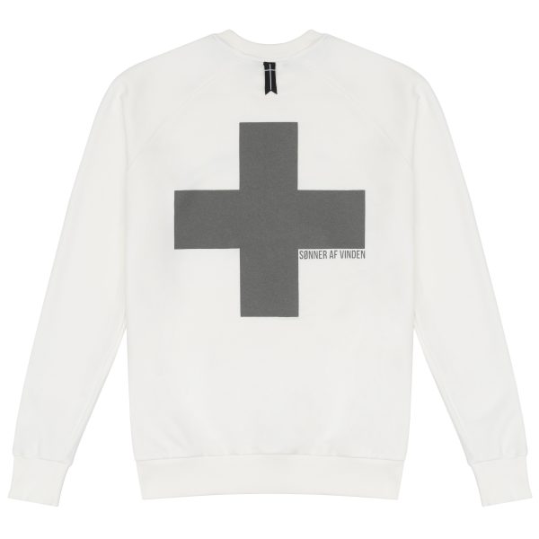 Толстовка Cross Shadow Reflective White