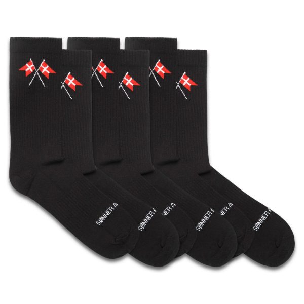 Носки Pack 3 Flag Black