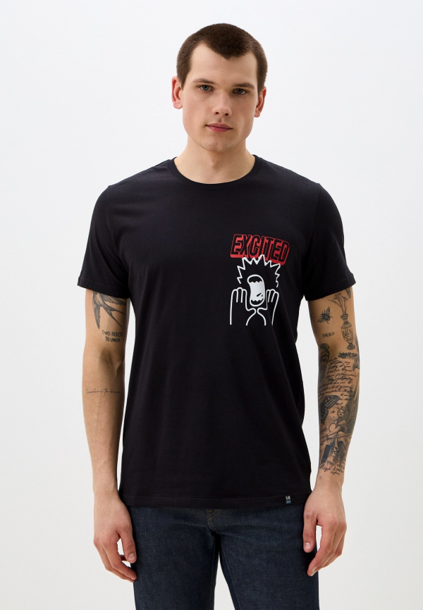Футболка муж. JLAB R1N-657 black