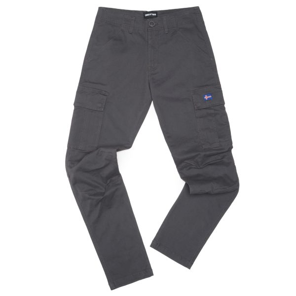 Брюки Cargo Pants Custom Fit Rinsed Grey