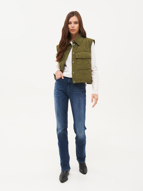Джинсы жен. HIDDENBRAND WJ-01-1 dark blue