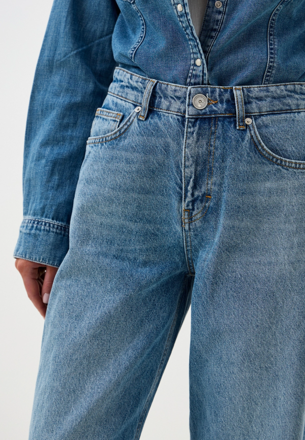 Джинсы жен. HIDDENBRAND WJ-04 MID BLUE