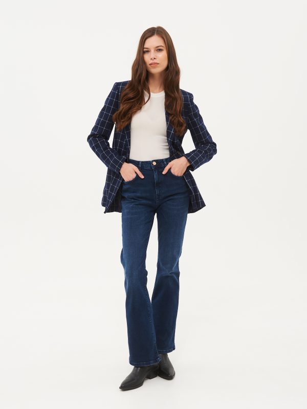 Джинсы жен. HIDDENBRAND WJ-02-1 dark blue