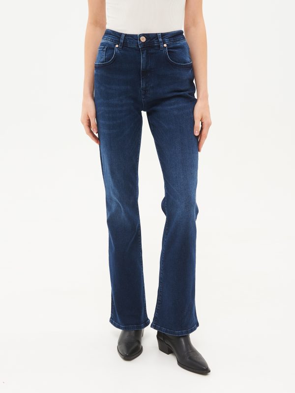 Джинсы жен. HIDDENBRAND WJ-02-1 dark blue