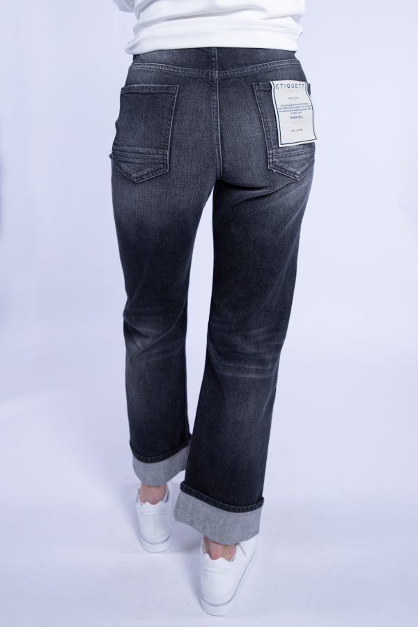 Джинсы жен. ETIQUETT VIENNA SELVEDGE BLACK