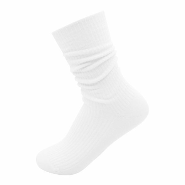 Носки Tezido Lady's Т2516 белый рубчик 36-40