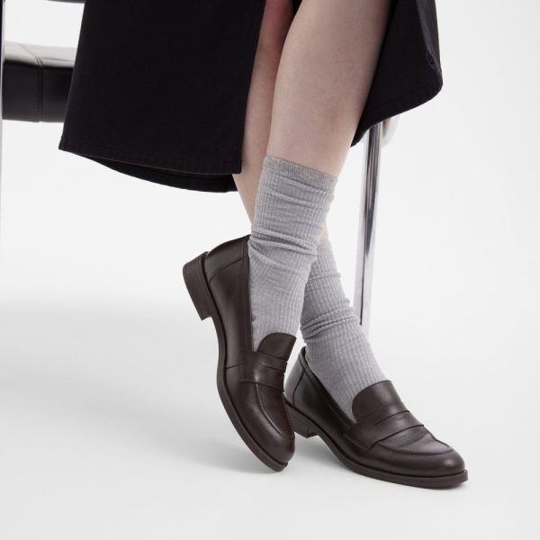 Носки Tezido Lady's Т2525 рубчик светло-серый меланж 36-40
