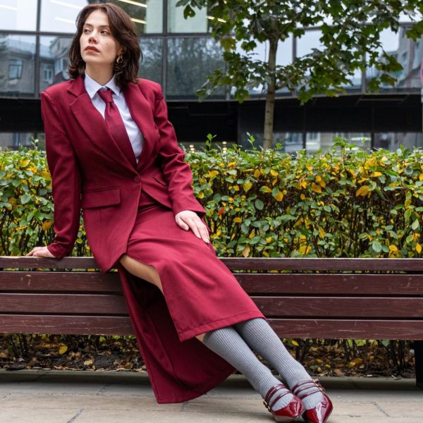 Носки Tezido Lady's Т2524 рубчик серый меланж 36-40