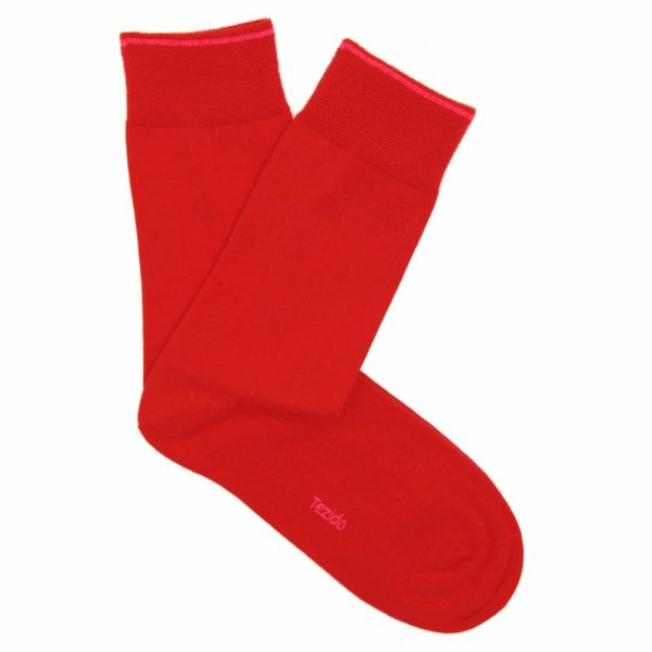 Носки Tezido Premium Т2503 красные 36-40