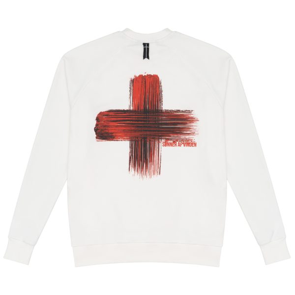 Толстовка Cross Brush Red White