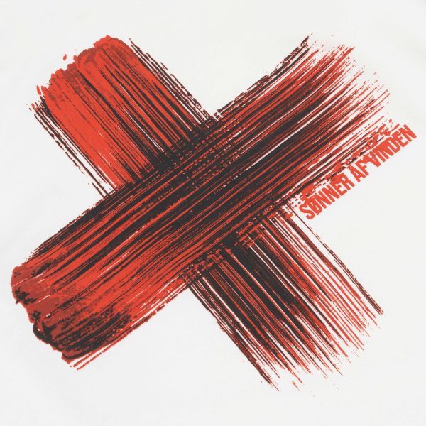Толстовка Cross Brush Red White