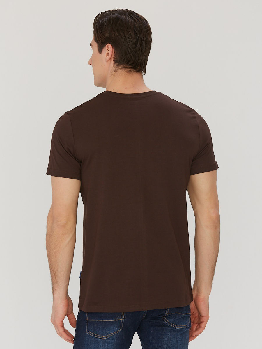 Футболка мужская JLAB R-1-108b brown