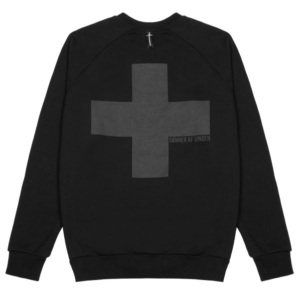 Толстовка Cross Shadow Black Reflective