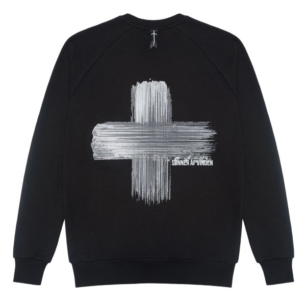 Толстовка Cross Brush Grey Black