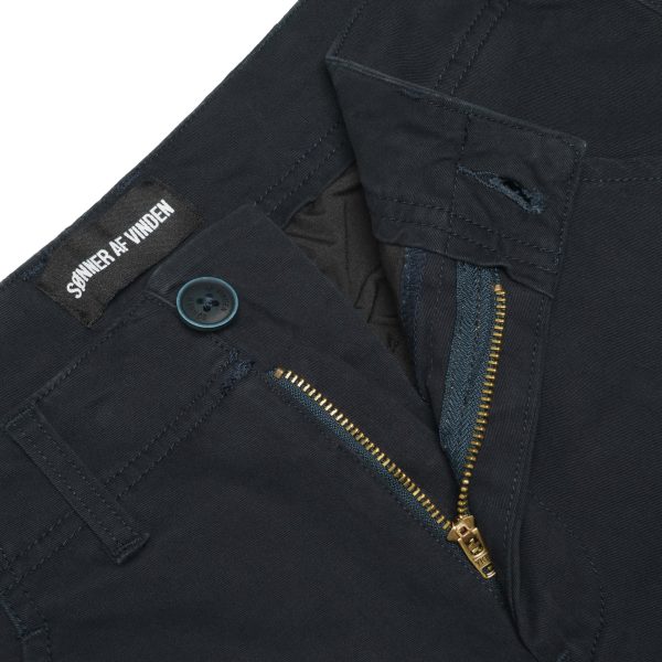 Брюки Cargo Pants Custom Fit Rinsed Navy