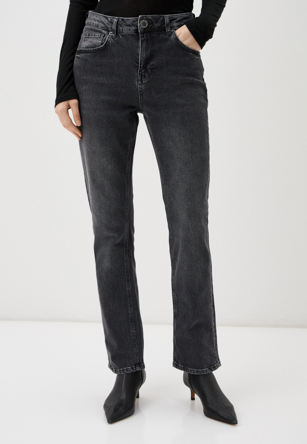Джинсы жен. HIDDENBRAND WJ-06 DARK GREY