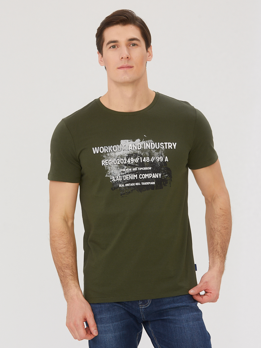 Футболка мужская JLAB R-1-46 khaki