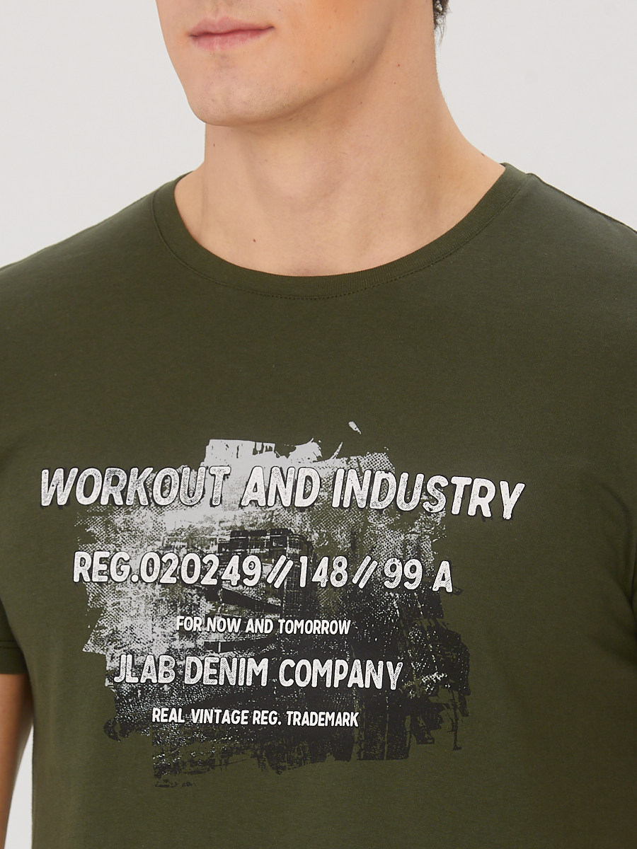 Футболка мужская JLAB R-1-46 khaki