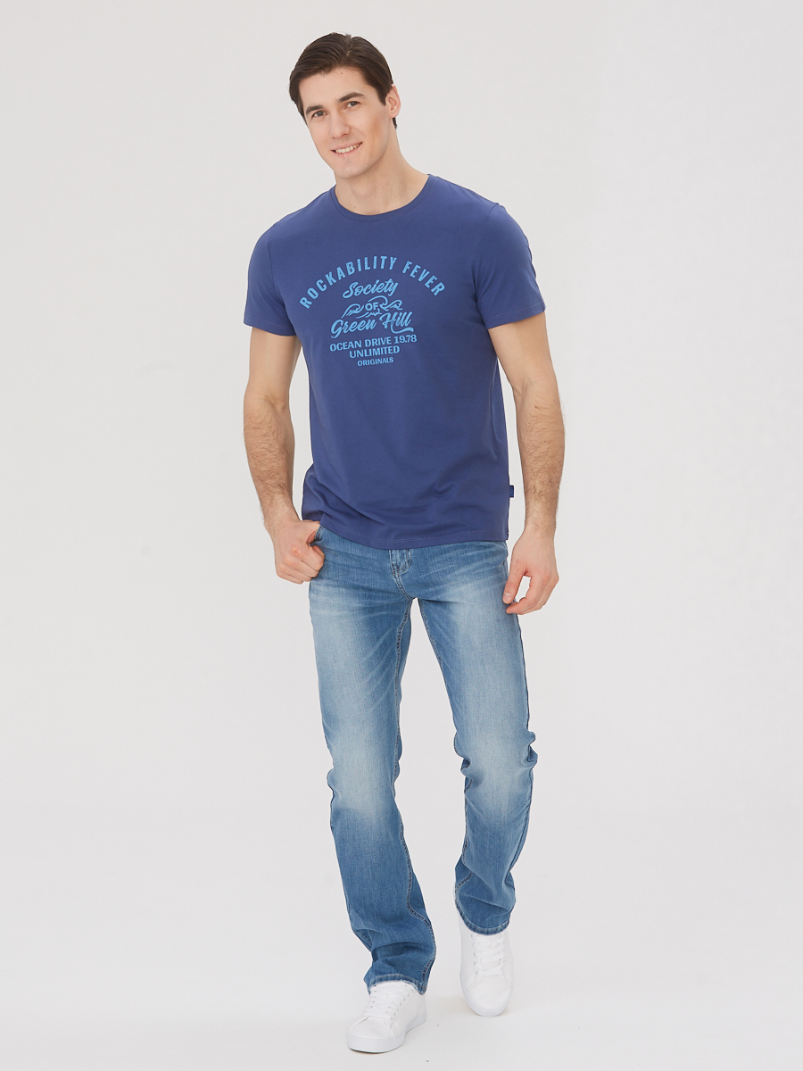 Футболка мужская JLAB R-1-9 indigo