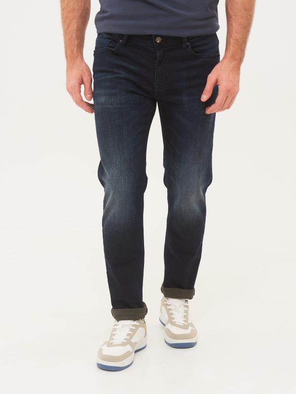 Джинсы муж. HIDDENBRAND MJ-02-3 dark blue