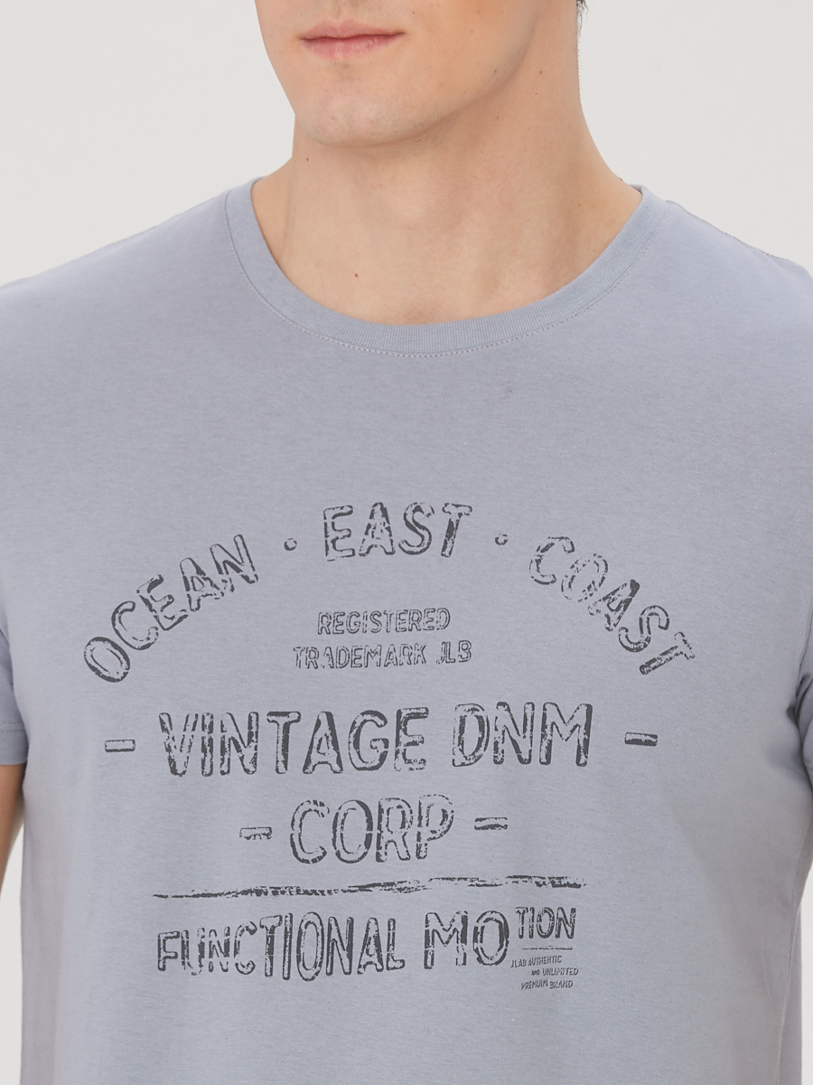 Футболка мужская JLAB R-1-30b grey