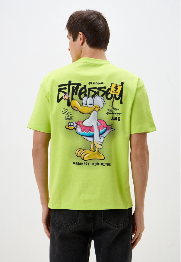 Футболка муж. HIDDENBRAND UFTP1 l.green