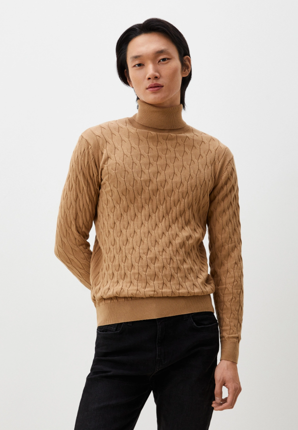 Джемпер муж. JLAB FS4513 light brown