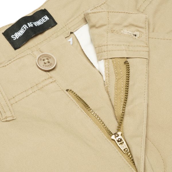 Брюки Cargo Pants Custom Fit Rinsed Beige