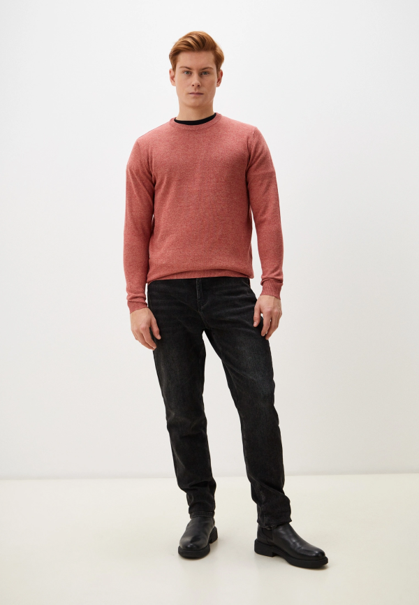 Джемпер муж. JLAB FS4507 dark red melange