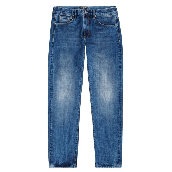 Джинсы Slim Tapered Selvedge Grated Blue 3730