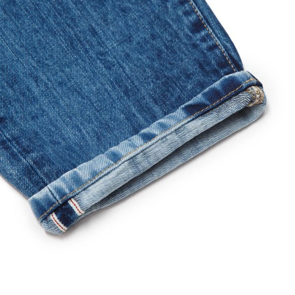 Джинсы Slim Tapered Selvedge Grated Blue 3730