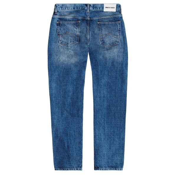 Джинсы Slim Tapered Selvedge Grated Blue 3730