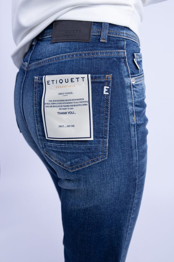 Джинсы жен. ETIQUETT VIENNA SELVEDGE BLUE