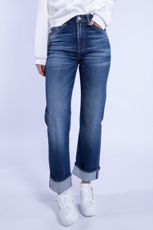 Джинсы жен. ETIQUETT VIENNA SELVEDGE BLUE