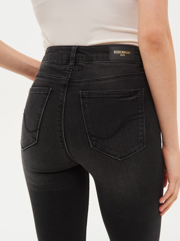 Джинсы жен. HIDDENBRAND WJ-03-2 blue-black