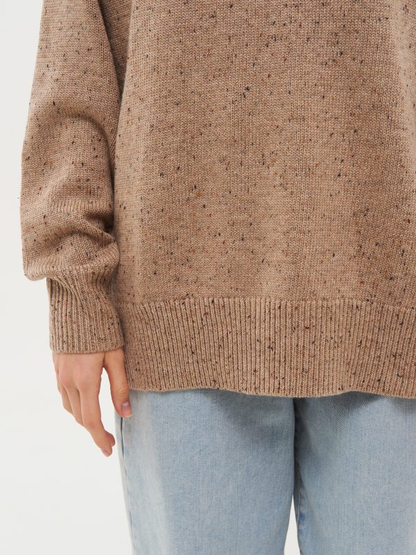 Джемпер жен. HIDDENBRAND WK-2 beige melange