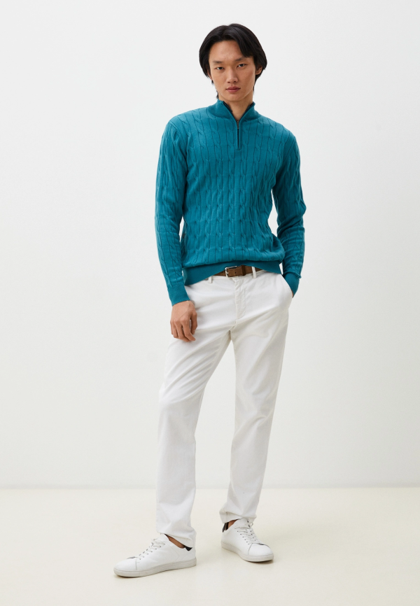 Джемпер муж. JLAB FS4511 blue-green