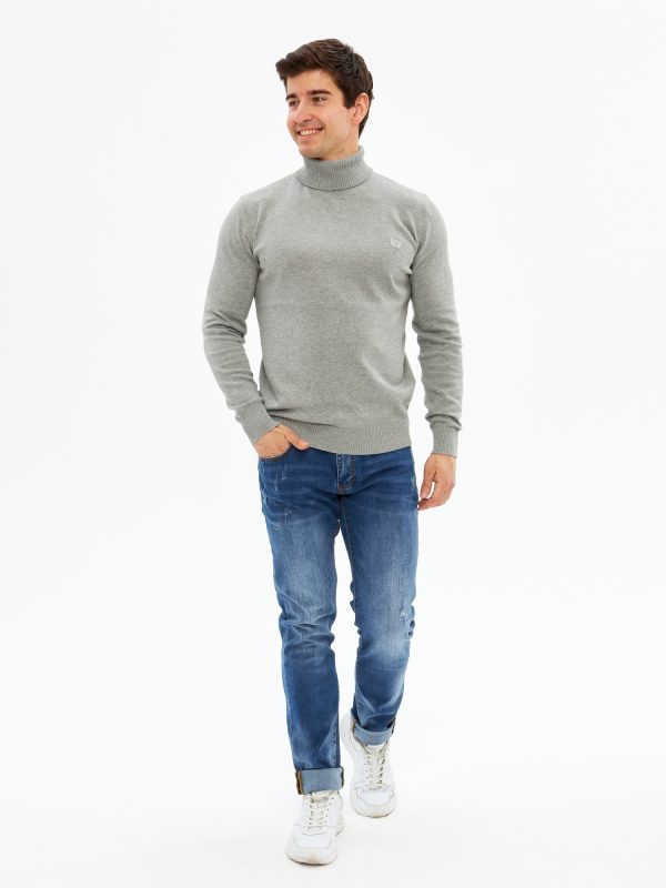 Джемпер муж. JLAB TC2280 grey melange